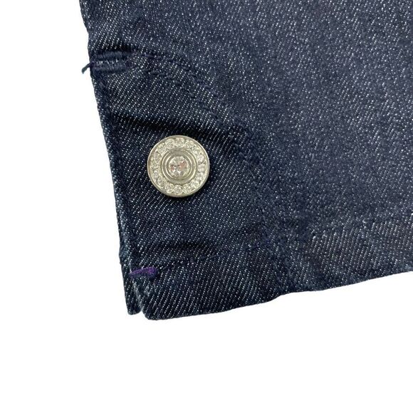 NYDJ Not Your Daughters Jeans Cropped Dark Denim Lift Tuck Technology Size 8 - Picture 3 of 11